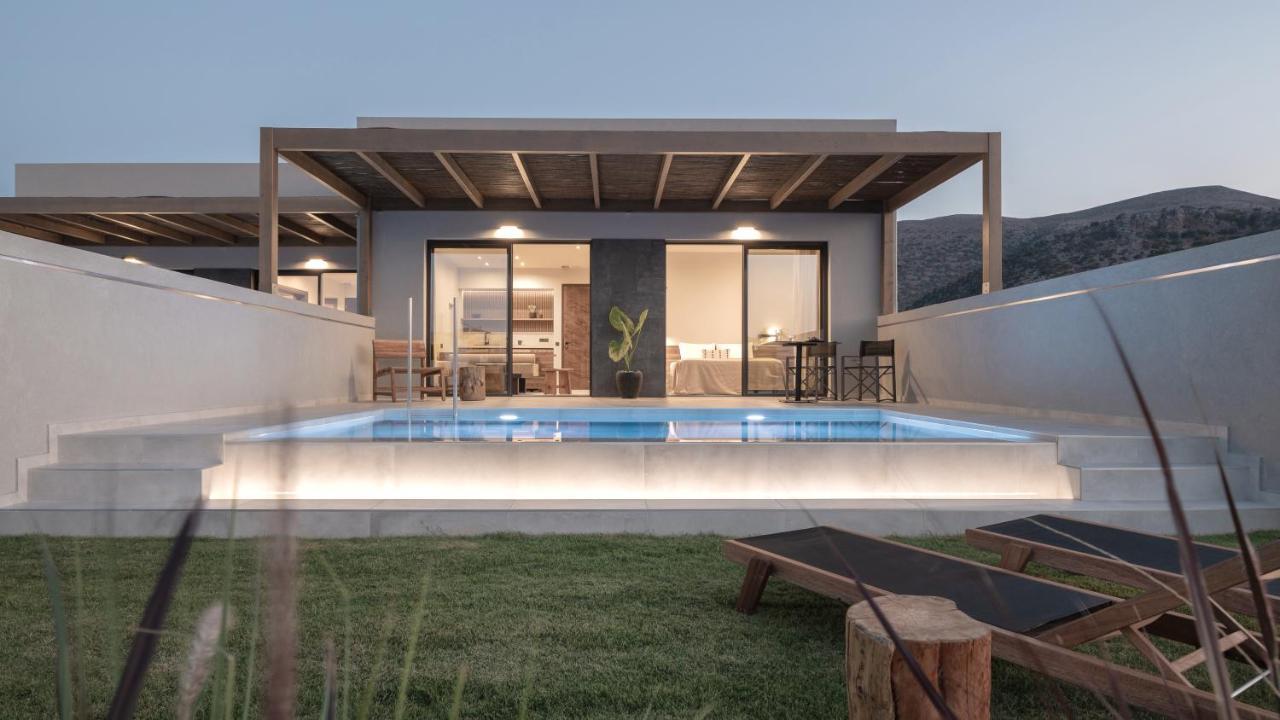 Aku Suites With Private Pools Stalida Exterior photo
