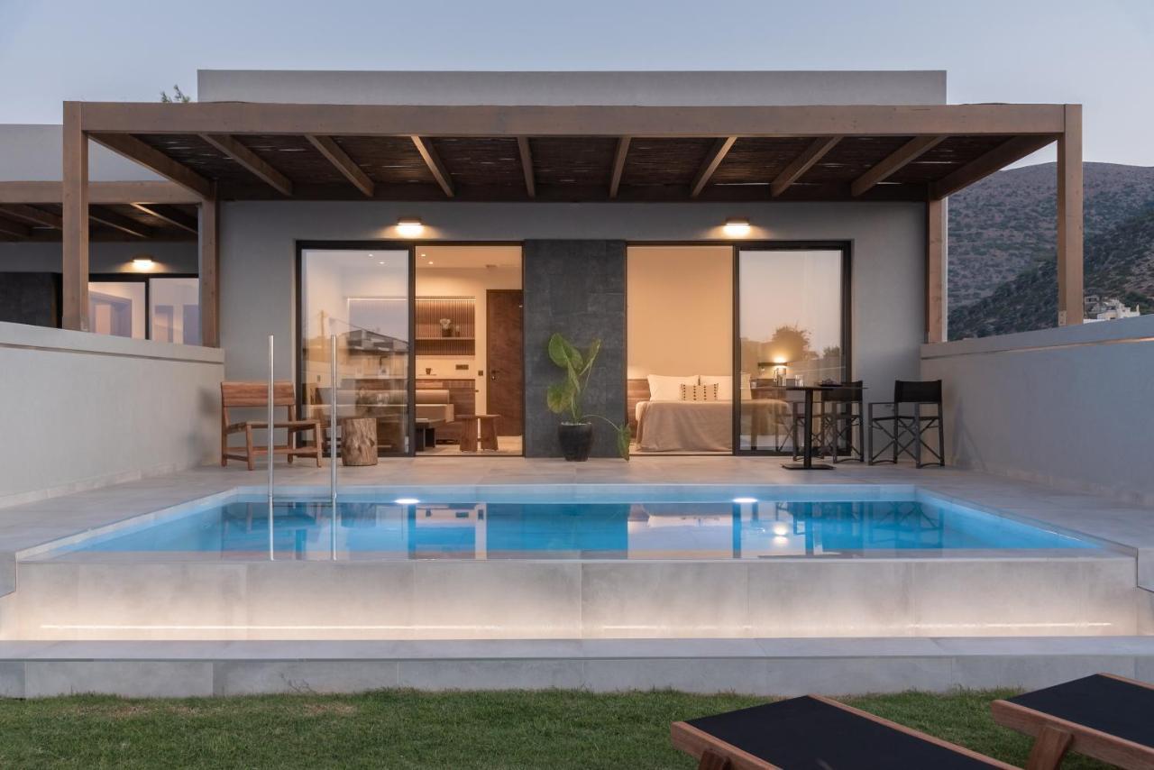 Aku Suites With Private Pools Stalida Exterior photo